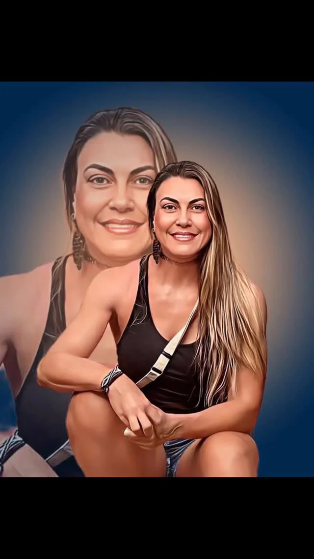 Olhar para frente é mais do que um ato; é uma declaração de força. Seja uma mulher que levanta outras mulheres. Que cada uma veja o potencial dentro de si e avance sem medo👯‍♀️💋 
.
Arte recebida de @pauloartesdigitais Obrigada ☺️